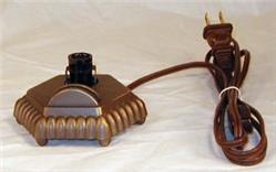 Scalloped Edge Fan Base with Cord Set