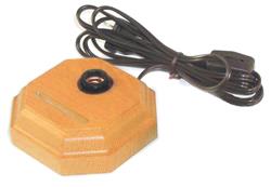 Light Wooden Fan Base with Cord Set